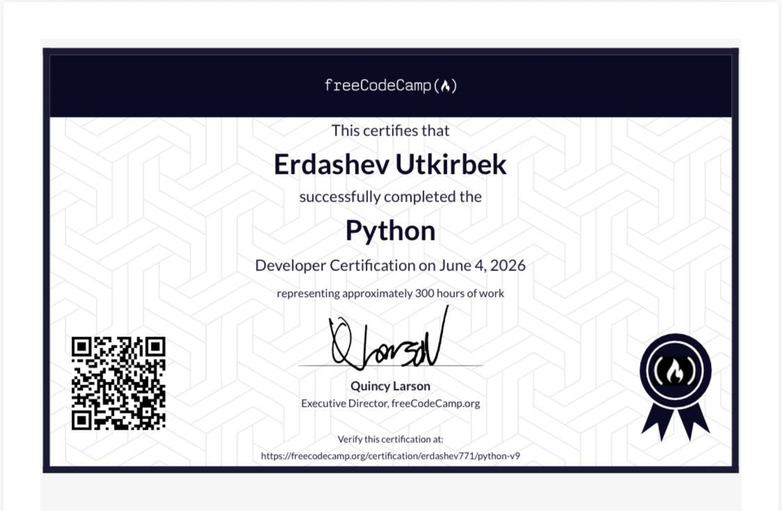 Certificate 1